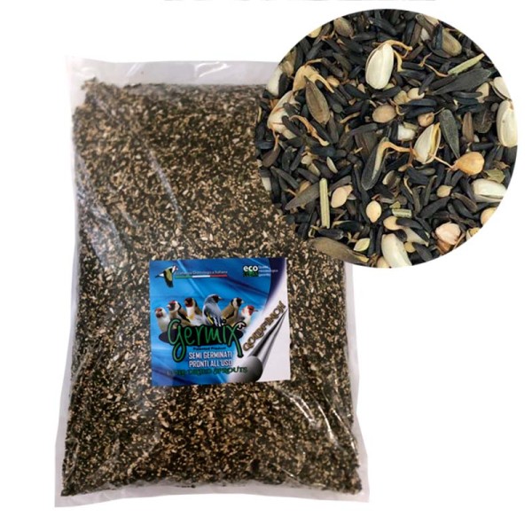 Germix Cardellini Goldfinch - Μείγμα βλαστωμένων σπόρων για ιθαγενή (καρδερίνες, φλώρους, φανέτα, κτλ) - 4kg